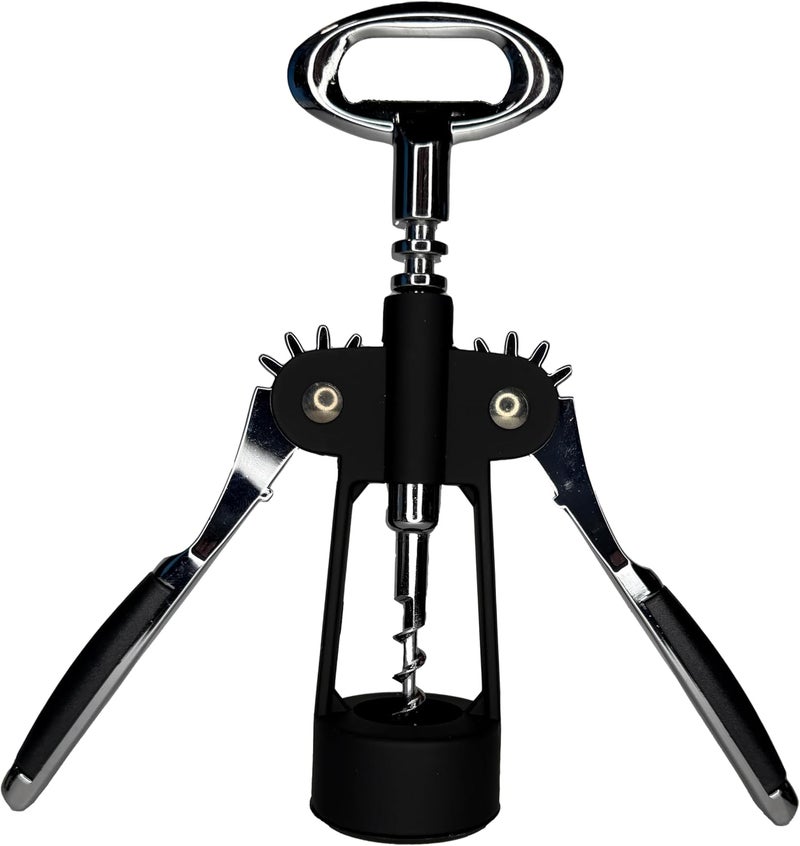 Wine Chic The Heavy Duty Winged Wine Opener, Durable Corkscrew Wine Opener in Elegant Gift Box, Easy to Use Wine Bottle Opener for Effortless Wine Opening - Image 2